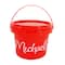 10oz. Red Bucket with Lid by Craft Smart®